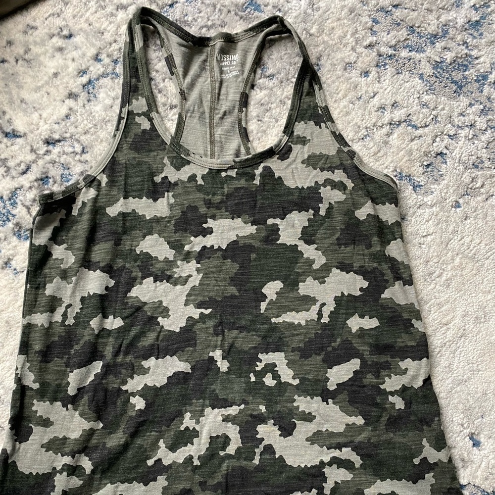 Camo tank top